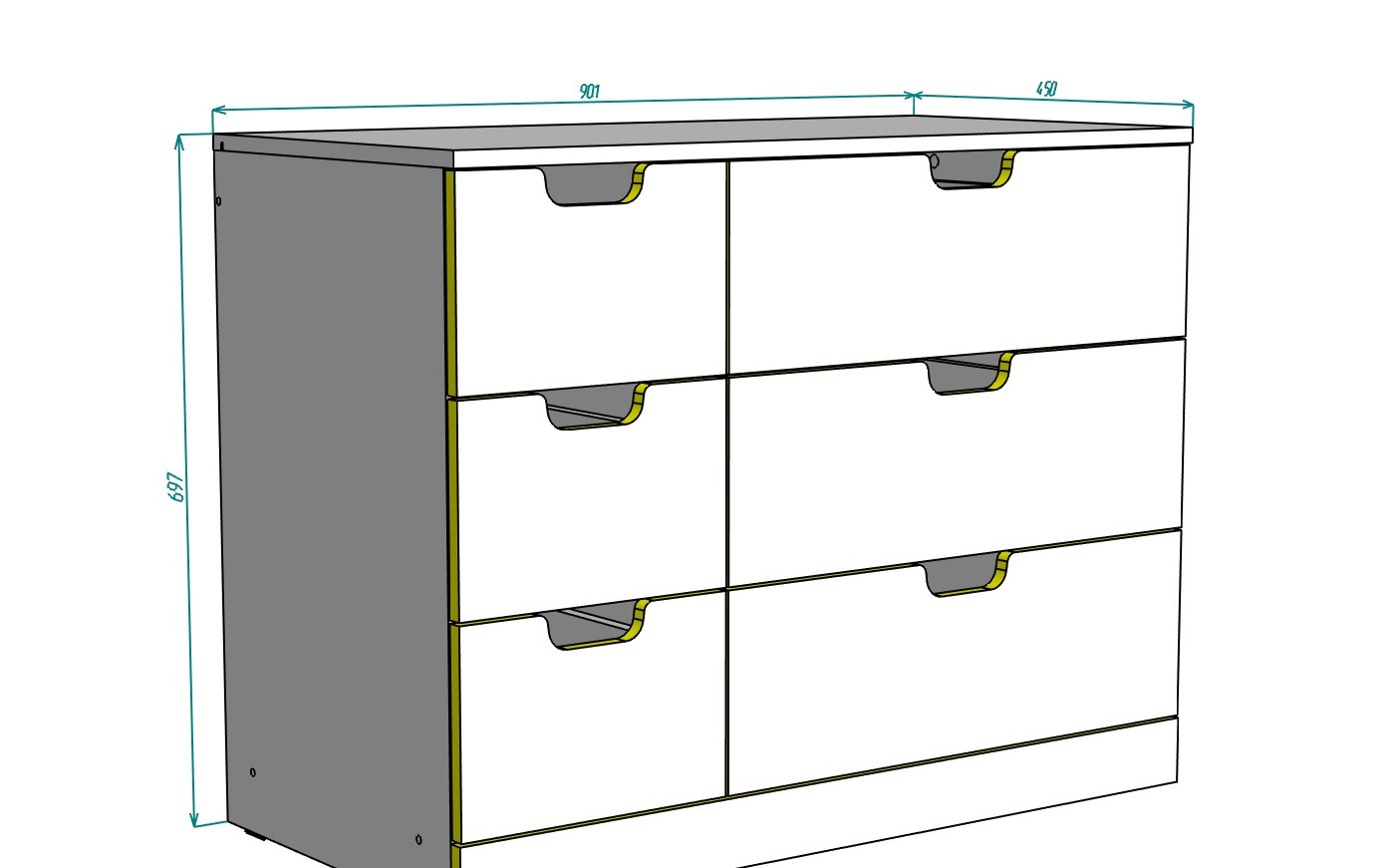 ����� �����-3 (���) ����� DM635-6 90*45*70 ��, �����   ������ 90x45x70