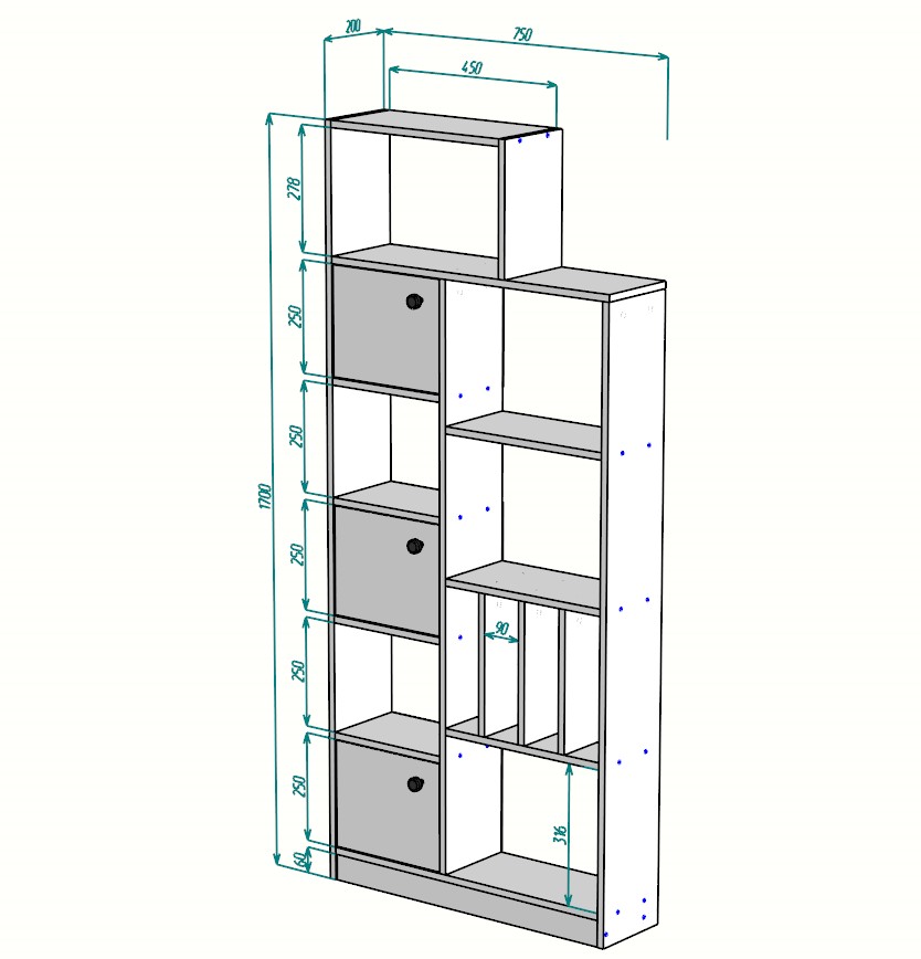 ������� ����� ����� ����� �������� 0101 75*20*170 ��, �����   ������ 75x20x170