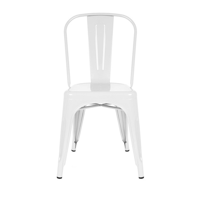 Купить стул STOOL GROUP Стул для кухни STOOL GROUP TOLIX глянцевый, Белый Белый дешево на официальном сайте