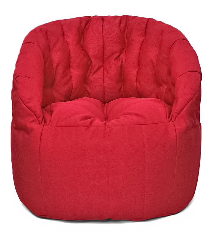 Кресло мешок Relaxline Австралия XL в рогожке Bagama (Red)