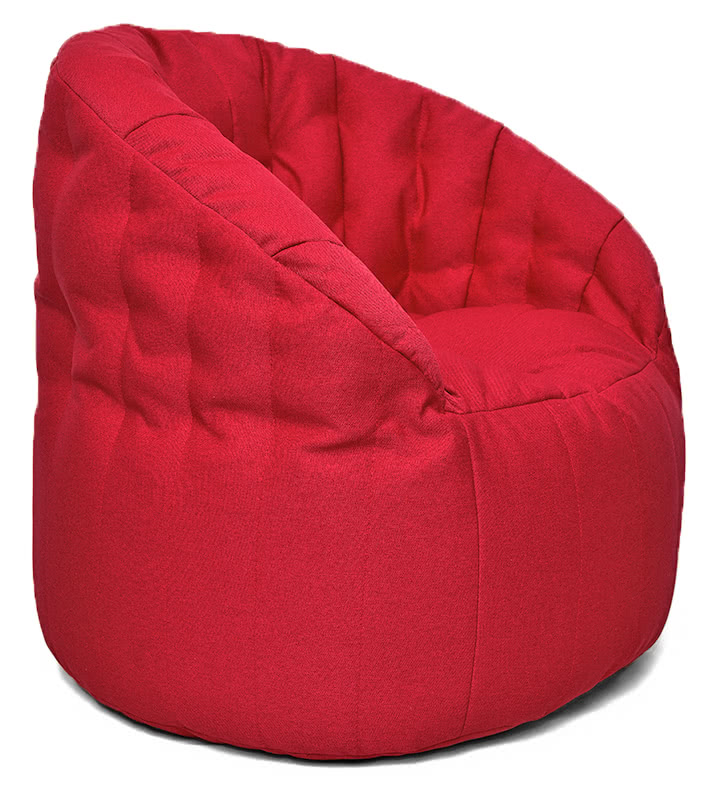 Купить Кресло мешок Relaxline Австралия детское в рогожке Bagama (Red) недорого в интернет-магазине