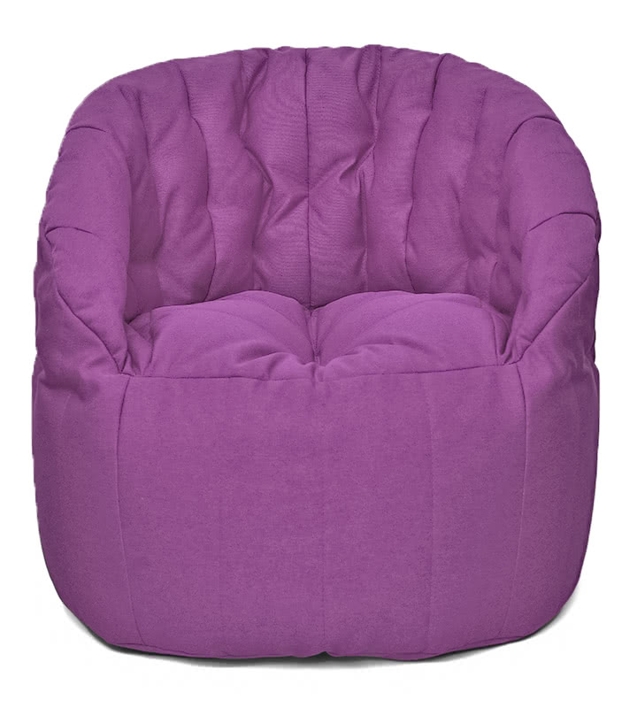 Кресло мешок Relaxline Австралия XL в рогожке Bagama (Violet)