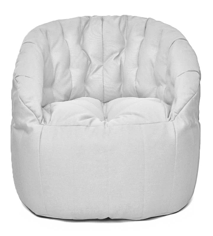 Кресло мешок Relaxline Австралия XL в рогожке Bagama (White)
