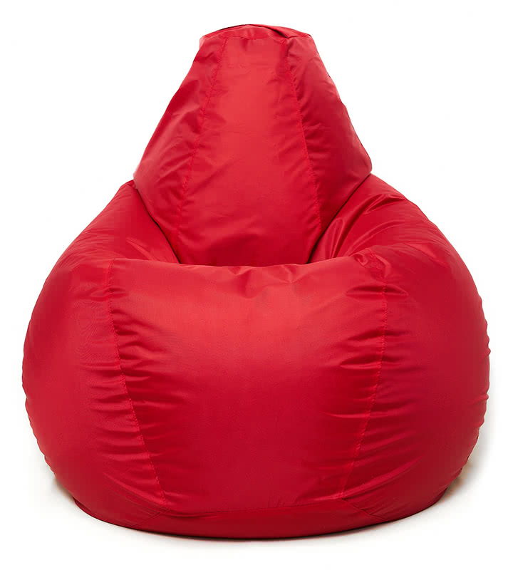 Кресло мешок Relaxline Груша в красном оксфорде L