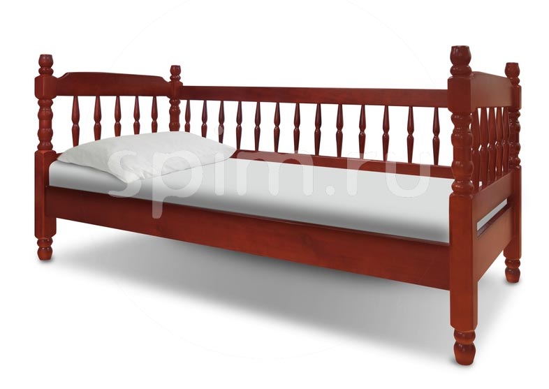 Купить кровать ВМК-Шале Смайл с тремя спинками 80х190