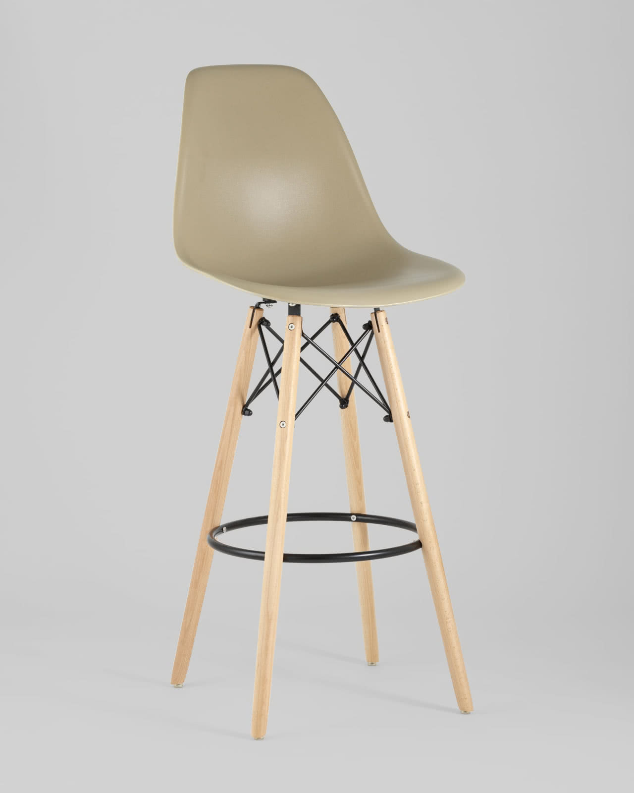 Стул eames dsw бежевый