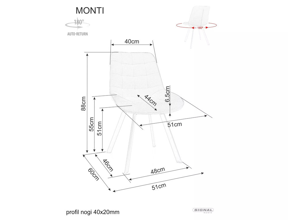 ���������� ����� ����� Signal Monti Velvet ���������� � ��������� � ����� ��������