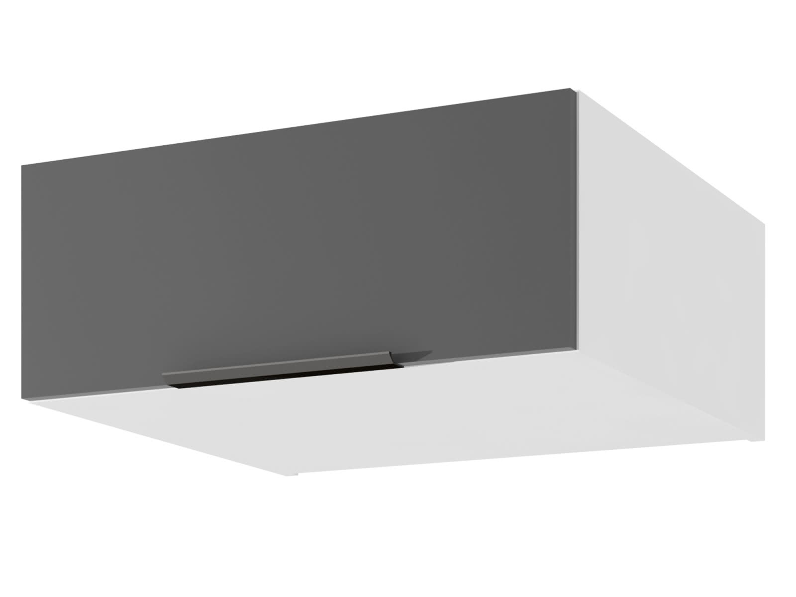Шкаф антресольный СтолЛайн Колор 60 х 24 см Черный графит / Белый цена — лучшие модели в каталоге